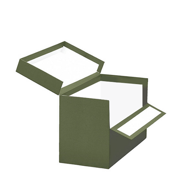 Caja transferencia doble folio Verde
