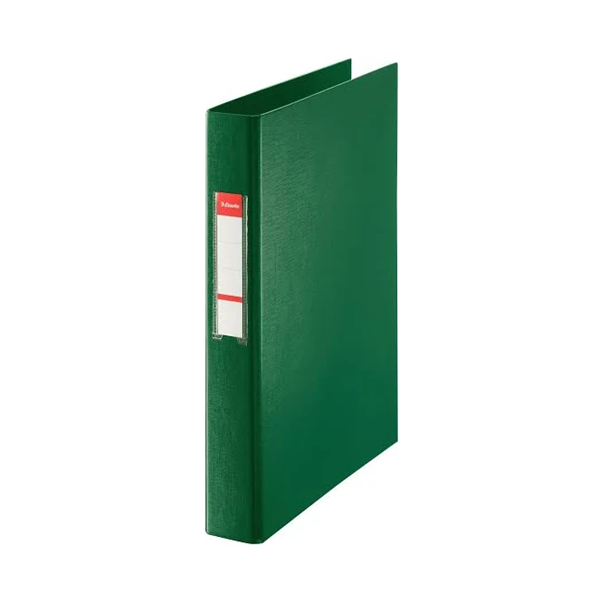 Carpeta 4 anillas 40 mm plástico Verde Esselte