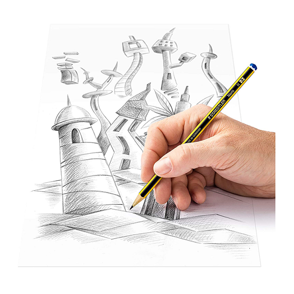 Lápiz Staedtler Noris 120 Nº 3 H. Caja 12 u.
