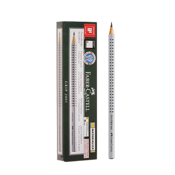 Lápiz Faber-Castell Grip 2001. Caja 12 u.