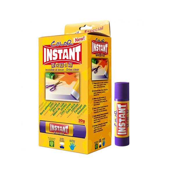 Pegamento en barra color Instant 20 g
