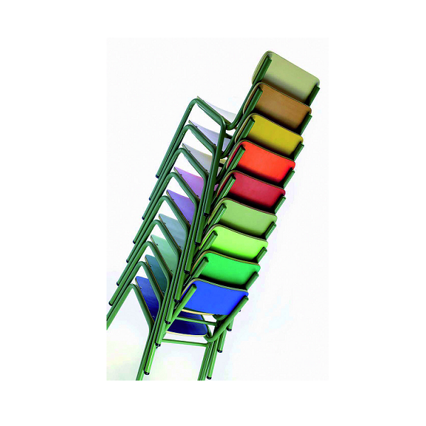 Silla inf. 210 alt. 26 cm pata verde