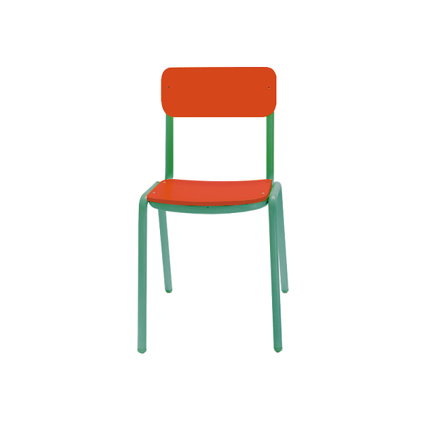 Silla inf. 210 alt. 26 cm pata verde