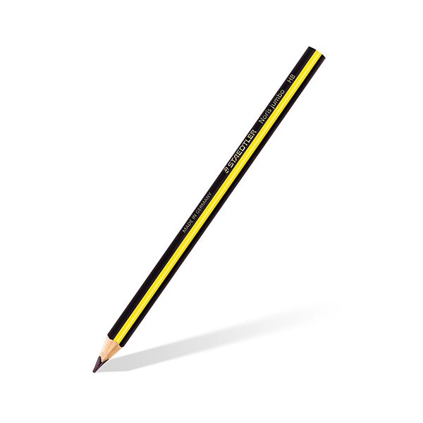 Lápiz Staedtler Noris HB 119 jumbo. Bote de 72