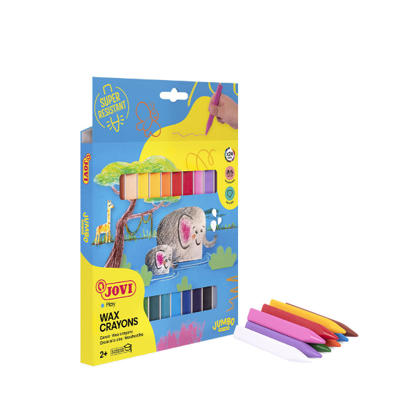 Jovicolor triwax. Estuche 12 u.