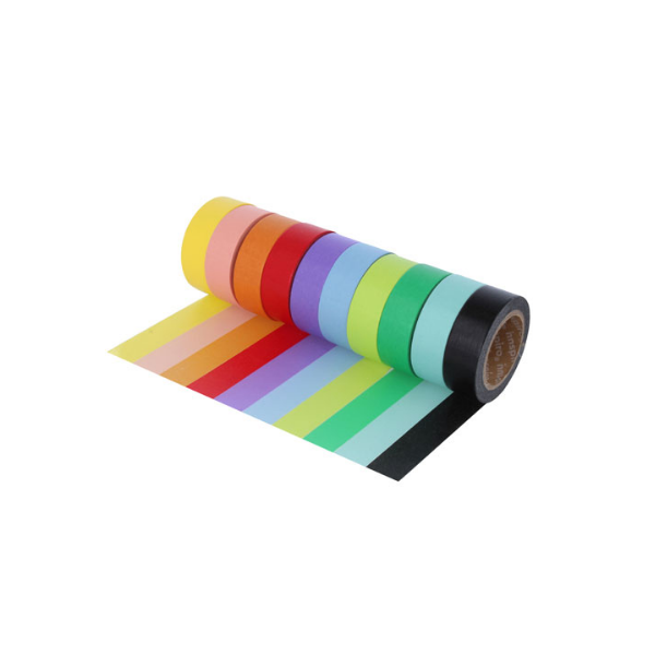 Cintas masking tape lisos. Set 10 u.