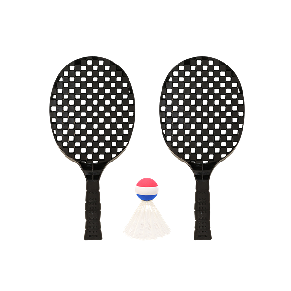 Set raquetas shuttleball