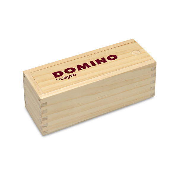Dominó metraquilato en caja madera