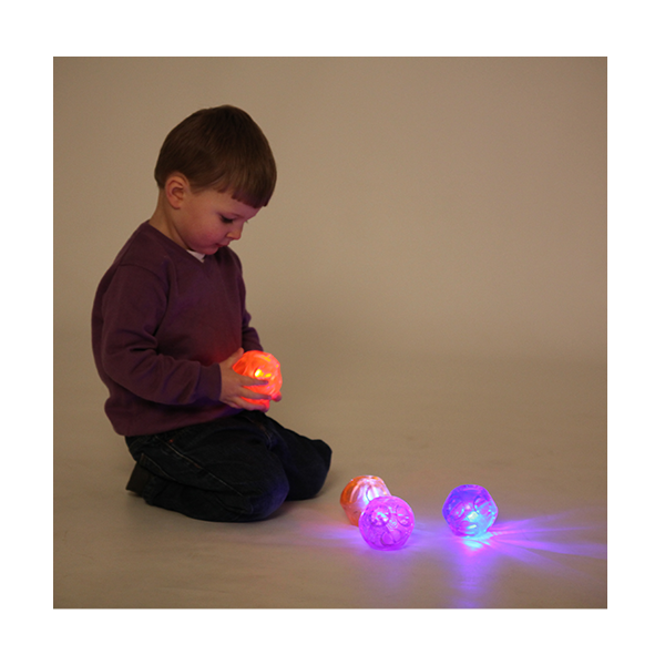 Bola luz irregular 8 cm Kit 4 u.