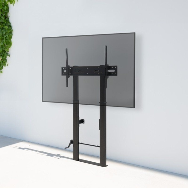 Soporte suelo/pared regul. manivela TooQ LOTTUS