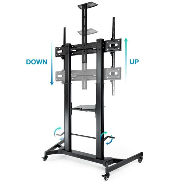 Soporte ajustable con ruedas Tooq ZEUS
