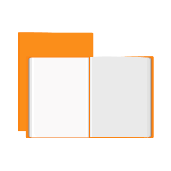 Carpeta multif. Descom 30 h. Naranja