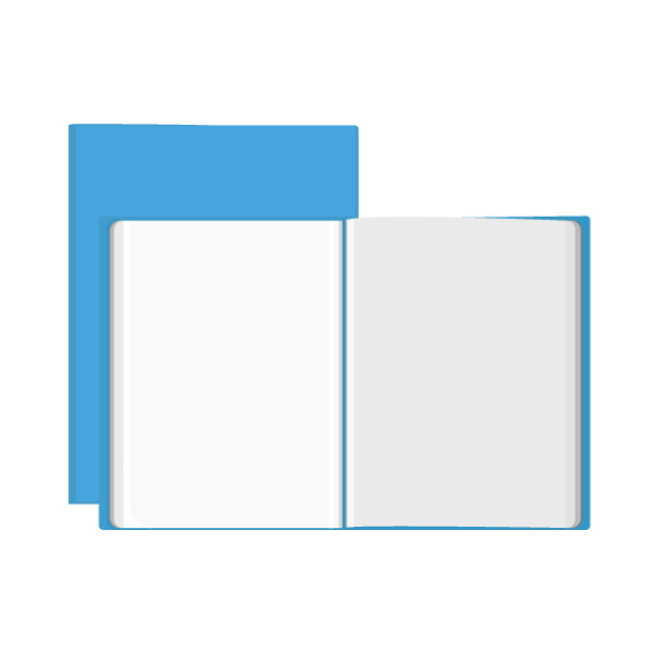 Carpeta multif. Descom 50 h. Azul