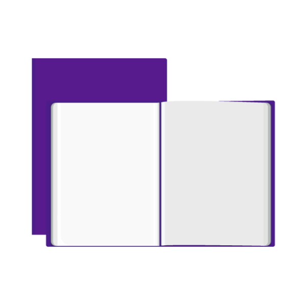 Carpeta multif. Descom 50 h. Violeta