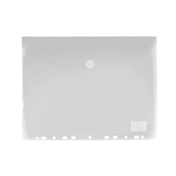 Sobre pp. multitaladro A4 Transparente