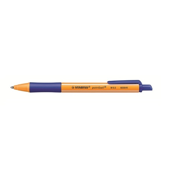 Bolígrafo Stabilo pointball Azul