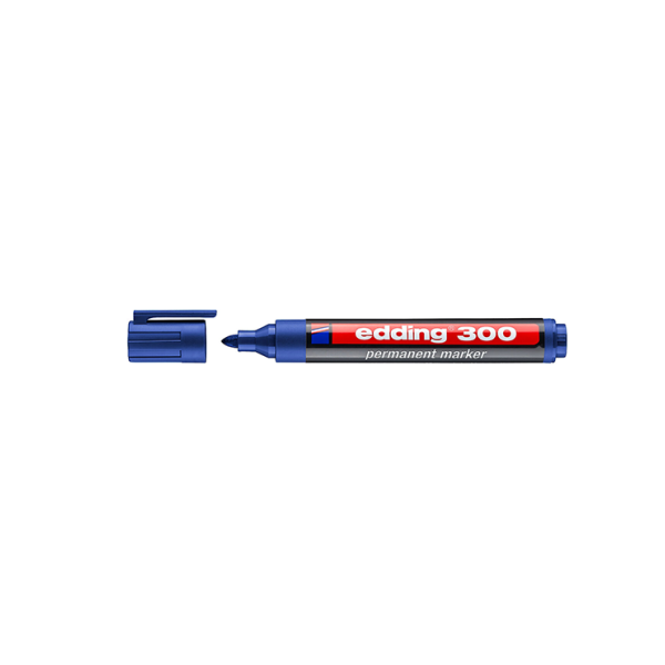 Marcador Edding 300 Azul