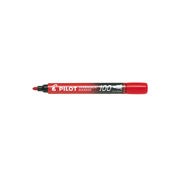 Rotulador Pilot Marker 100 Rojo