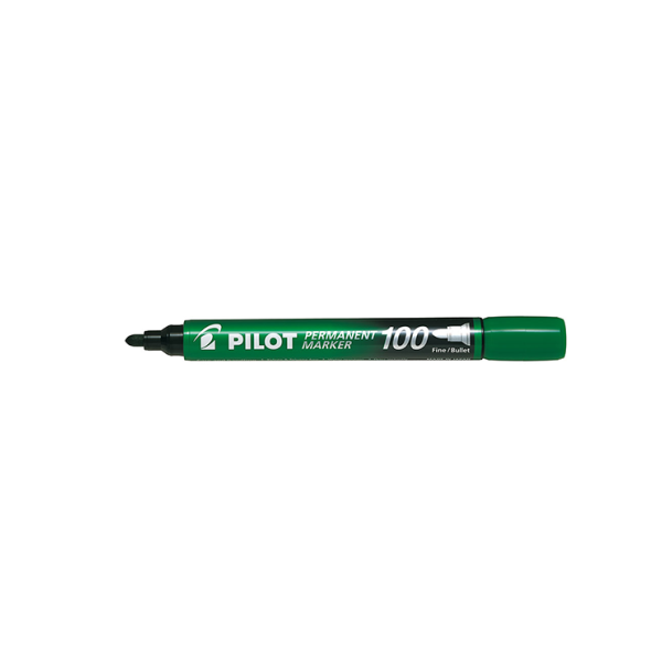 Rotulador Pilot Marker 100 Verde