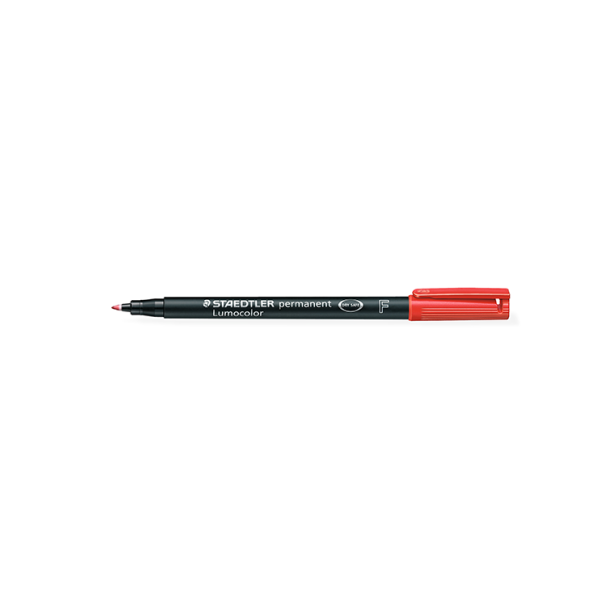 Rotulador Staedtler Lumocolor 318 Rojo