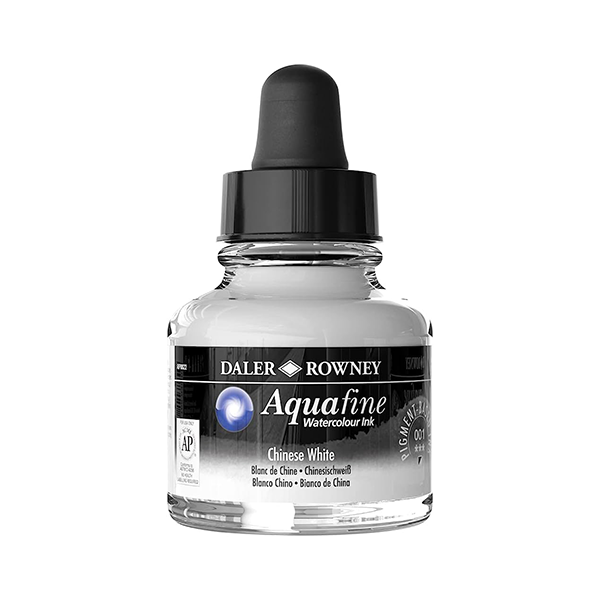 Aquafine tinta Blanco chino. Bote 25,9 ml