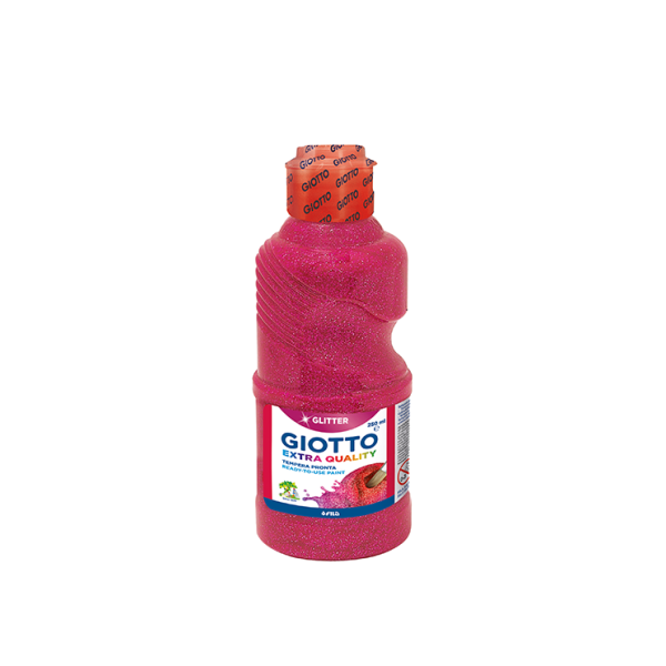 Témpera purpurina Giotto 250 ml Magenta