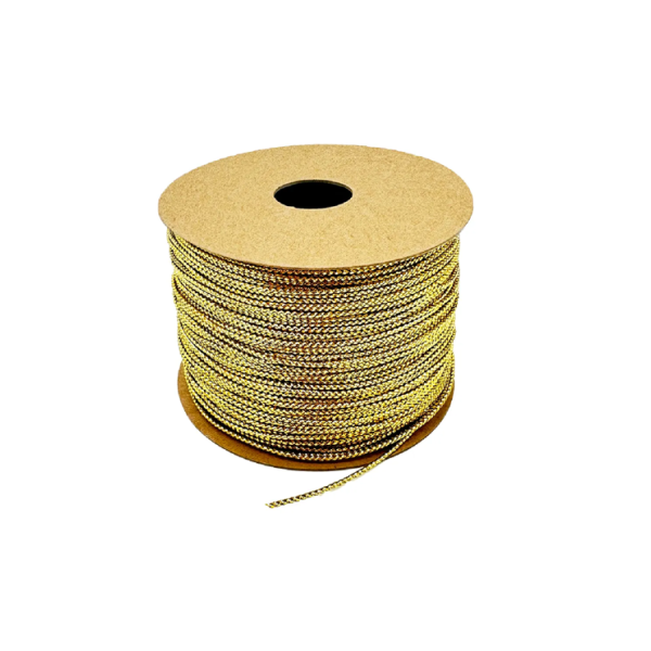 Rollo cordón 100 metros Oro
