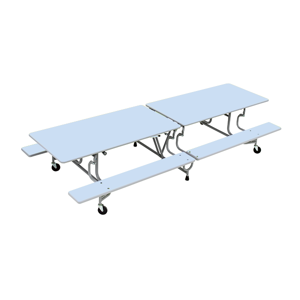 Mesas BY-65 244x76 alt.63 cm Azul claro