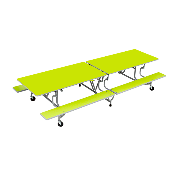 Mesas BY-65 244x76 alt.63 cm Verde claro