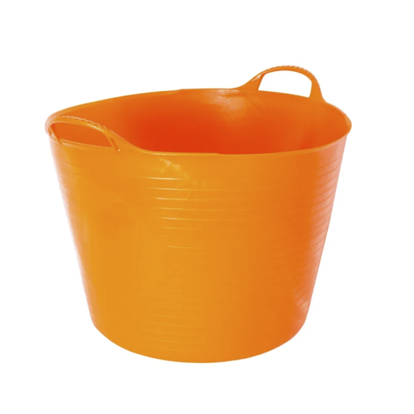 Capazo grande Gorilla Tub 38L Ø45 cm naranja
