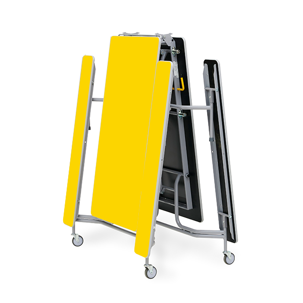 Mesa TTX13 305x75 cm alt. 68 cm Amarillo
