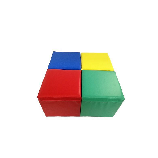 Conjunto 4 cubos 30x30x30 cm.