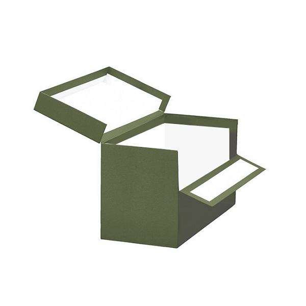 Caja transferencia doble folio verde