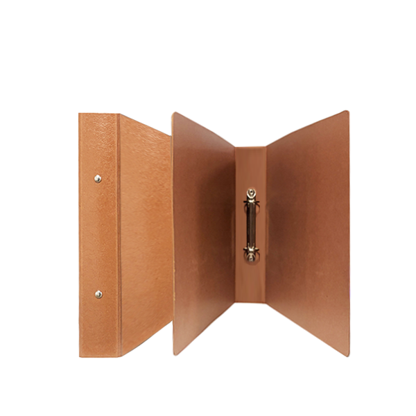 Carpeta cartón f° apaisado 2 anillas 25 mm