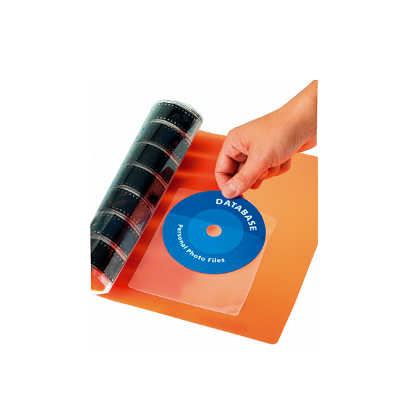Bolsillos adhesivos CDs*