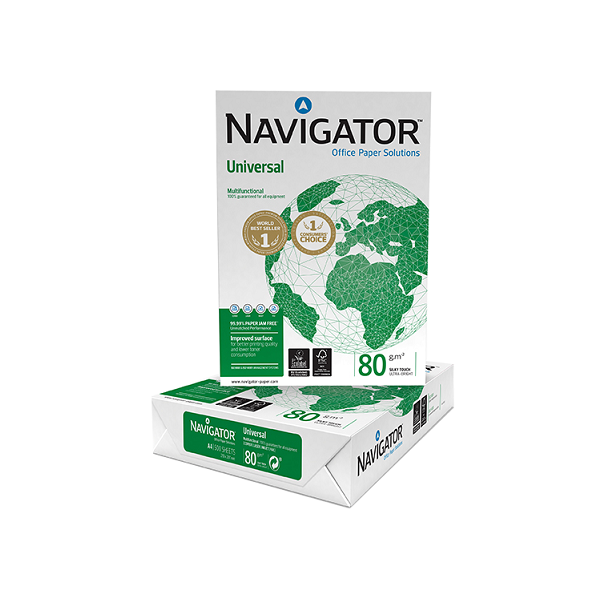 Papel Navigator Universal A4 500 h. 80 g.