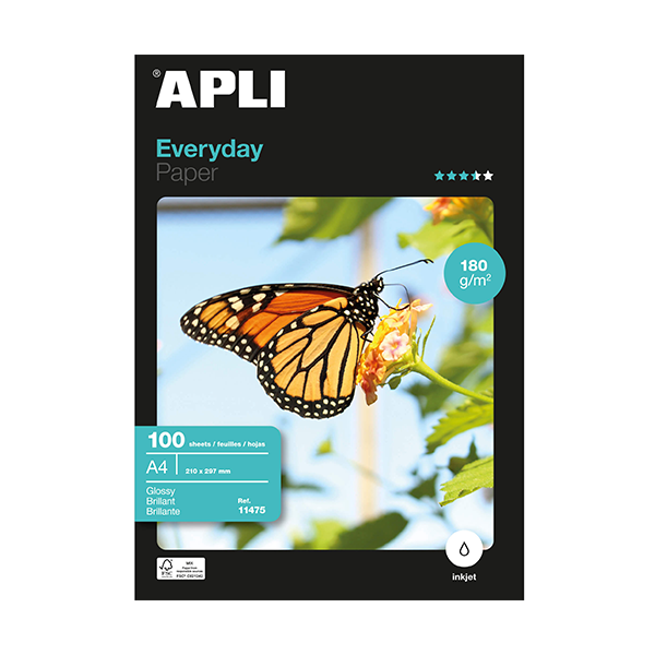 Apli everyday A4 100 h. 180 g.