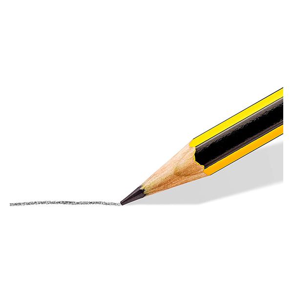 Lápiz Staedtler Noris 120 N°0 2B. Caja 12 u.