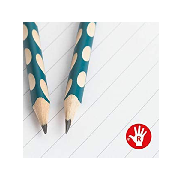 Lápiz Stabilo fino Easygraph diestros. Caja 12 u.