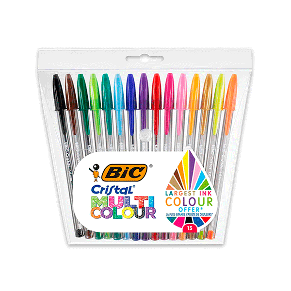 Bolígrafo Bic cristal multi colours