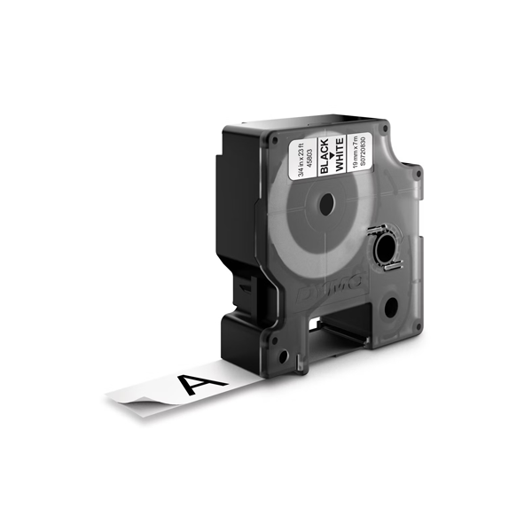 Cinta Dymo Standard D1 19 mm x 7 m Negro/Blanco