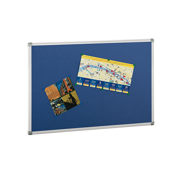 Tablero corcho tapizado 1 cara 90x120 cm