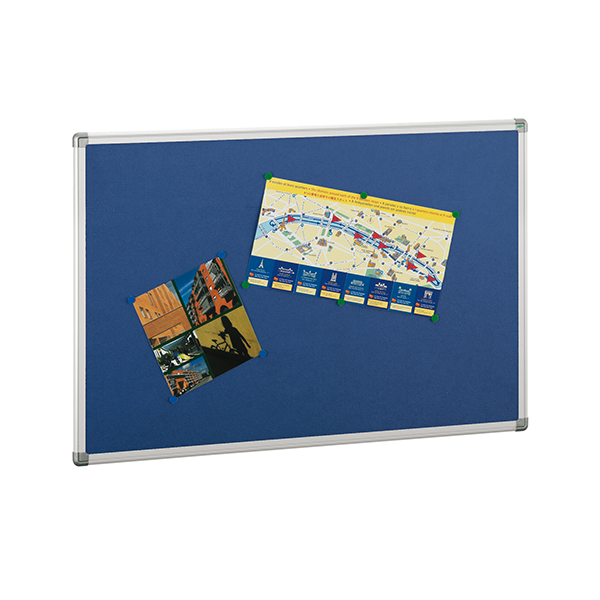 Tablero corcho tapizado 1 cara 90x150 cm