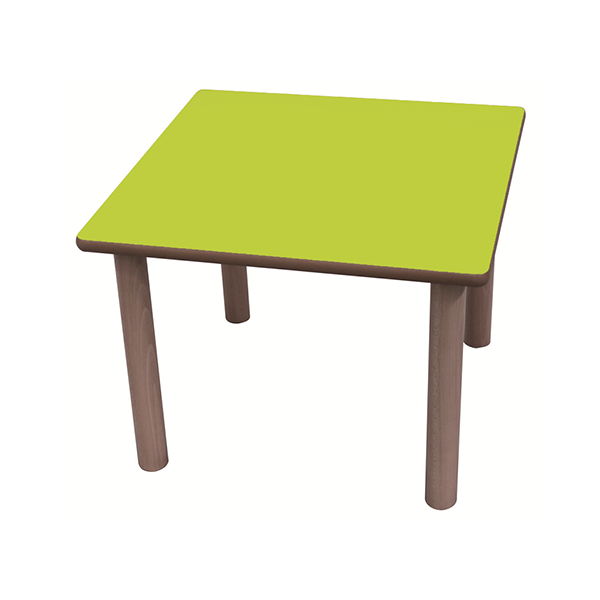 Mesa cuadrada 80x80 cm T2 alt. 53 cm