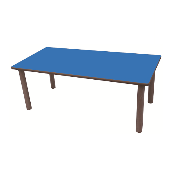 Mesa rectangular 120x60 cm T2 alt. 53 cm