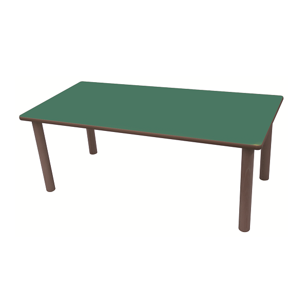 Mesa rectangular 120x60 cm T3 alt. 59 cm