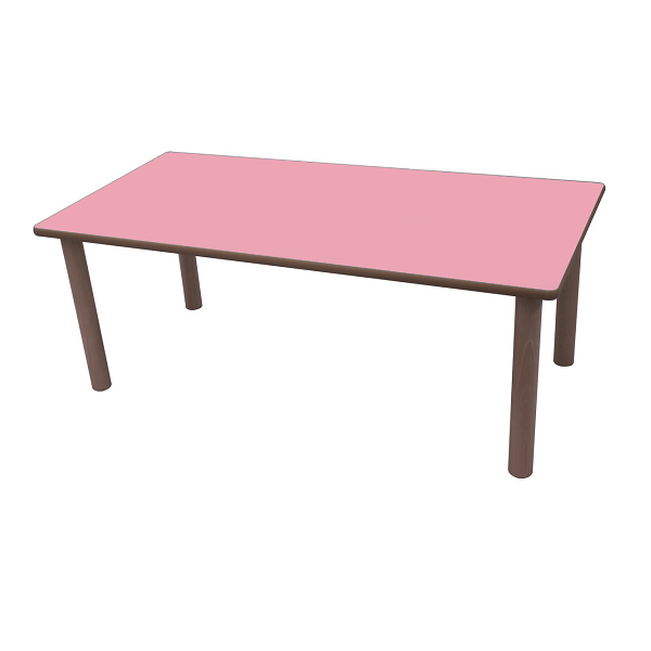 Mesa rectangular 120x80 cm T2 alt. 53 cm
