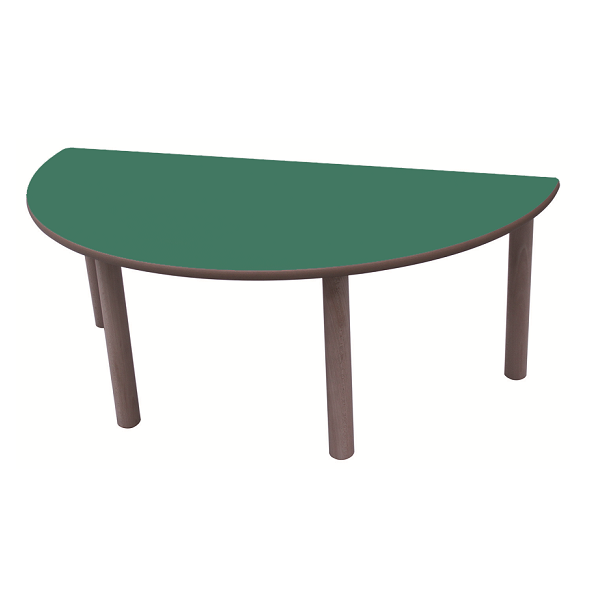 Mesa semiredonda 120 cm T2 alt. 53 cm