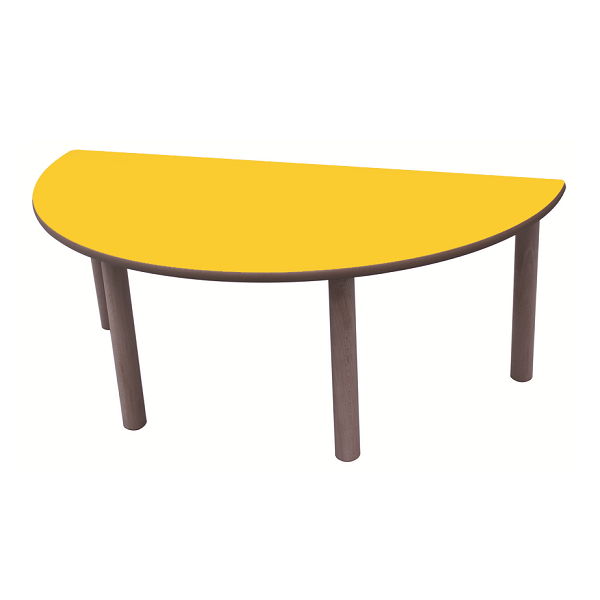 Mesa semiredonda 120 cm T3 alt. 59 cm