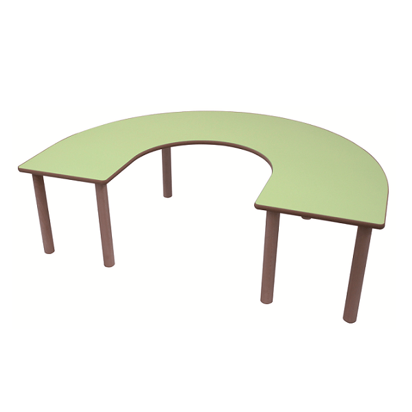Mesa en L 150x100 cm T0 alt. 40 cm